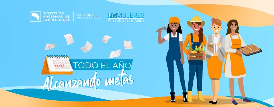 Banner sobre iniciativa FOMUJERES que es una iniciativa para apoyar el emprendimiento en las mujeres